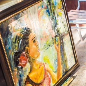 “Longing for His Return” Original Fine Art